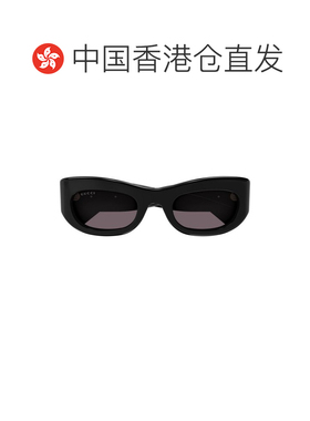 香港直邮GUCCI 女士太阳镜 GG1809S002 CO 黑色 猫眼太阳镜