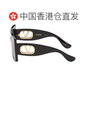 1h可退 香港直邮valentino 华伦天奴 女士 黑色 Rectangular Acet