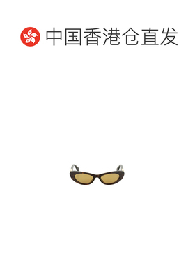香港直邮Bottega Veneta 葆蝶家 女士 雪茄色黄色醋纤太阳眼镜 87