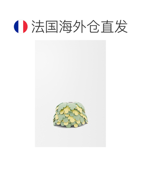 自营欧洲直邮Loewe罗意威 女士玉色/黄色小牛皮叶【付后1h可退】