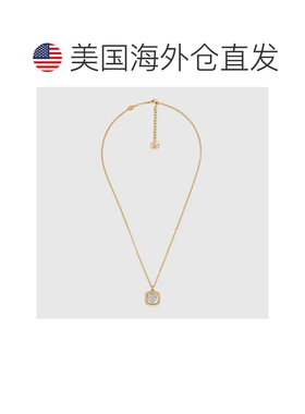 1h可退 美国直邮Gucci古驰女士项链/吊坠配饰银吊坠