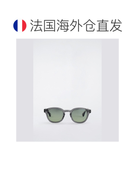 自营欧洲直邮COS 男士黑色聚甲基丙烯酸甲酯D形框太阳镜