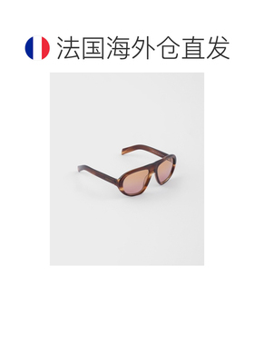 自营欧洲直邮PRADA普拉达 Shadowplay女士粉色镜片醋酸纤维太阳镜