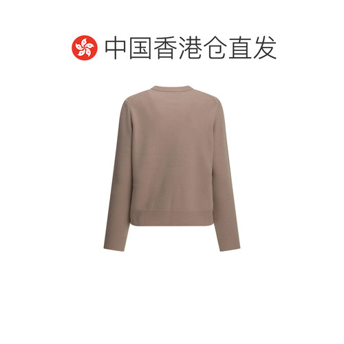 香港直邮MAISON KITSUNÉ 女士针织衫 NW00808KM03【付后1h可退】 - 图1