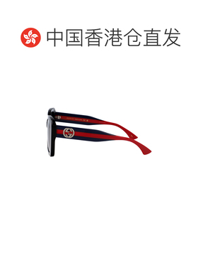 香港直邮Gucci 古驰 女士 方框太阳镜 GG1861S black黑色 舒适时