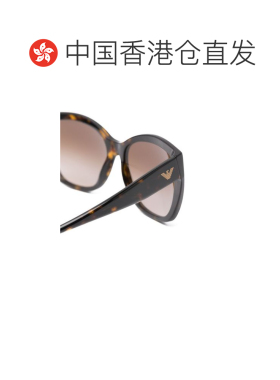 1h可退 香港直邮Emporio Armani 安普里奥 阿玛尼 女士 棕色太阳
