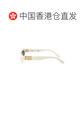 1h可退 香港直邮Miu Miu 缪缪 女士 BIANCO/AVORIO 醋纤太阳眼镜