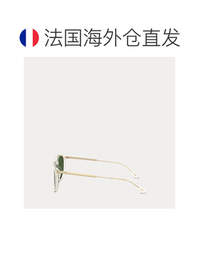 自营欧洲直邮Ralph Lauren拉夫劳伦 男士透明羽毛镜腿圆形太阳镜