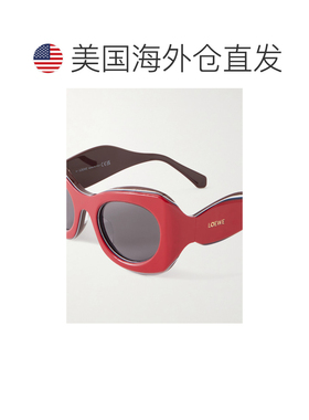 美国直邮LOEWE 罗意威 女士 + Paula's Ibiza D形框醋纤太阳眼镜
