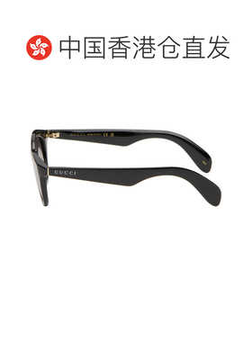 1h可退 香港直邮Gucci 古驰 男士 黑色太阳镜 GG1934S001BLACKBLA
