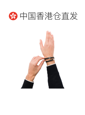 香港直邮PRADA 男士手链手镯 2IB286053F0002 SS2026 黑色 Black