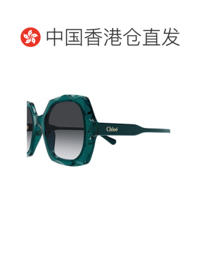 香港直邮CHLOÉ 女士太阳镜 CH0226S008 SS2026 绿色 全框太阳镜