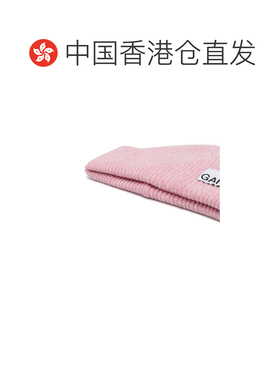 香港直邮GANNI 女士帽子 A5019494 CO 粉红色 徽【付后1h可退】