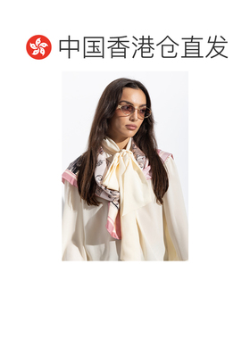 香港直邮MIU MIU 女士太阳镜 0MU52YS05AK06S CO 金色 'Sunglasse