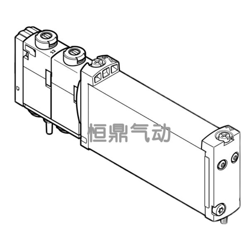 FESTO气动电磁阀费斯托VUVG-B10-B52-ZT-F-1T1L 573484现货销售-图0