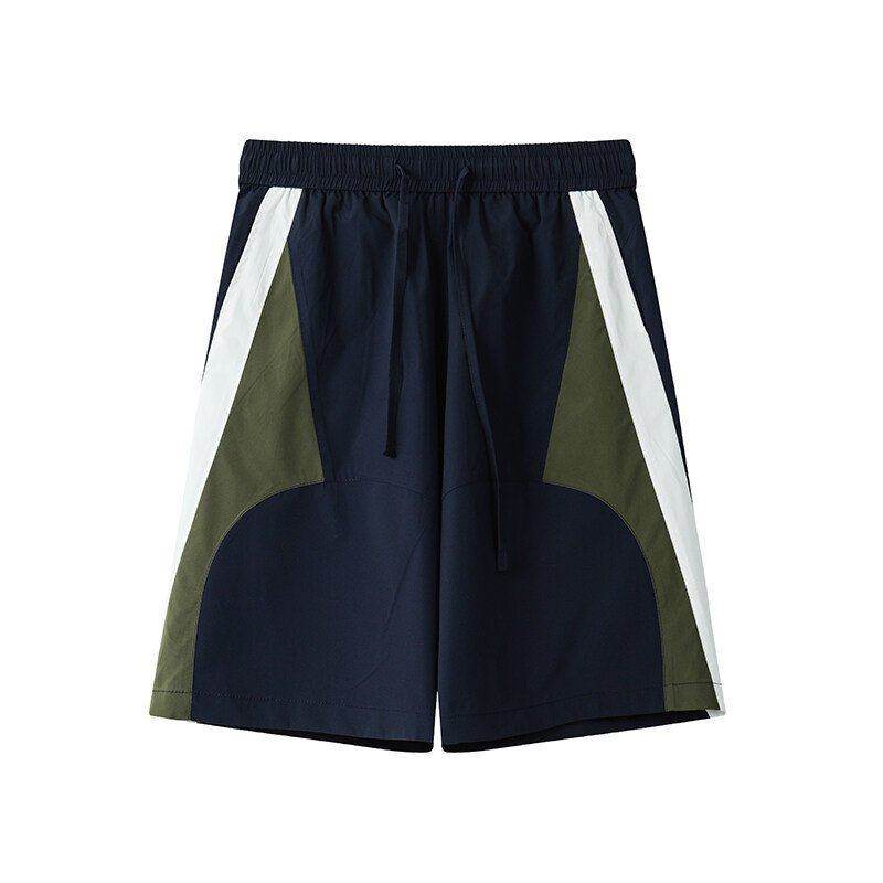 CYDCLUB 撞色拼接速干五分裤夏季户外沙滩宽松休闲运动短裤,淘宝优惠券,粉丝福利购,淘宝优惠卷