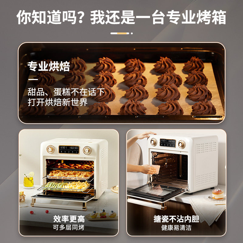 大宇空气炸家用烘焙2023新款电烤箱 大宇泰拉电烤箱