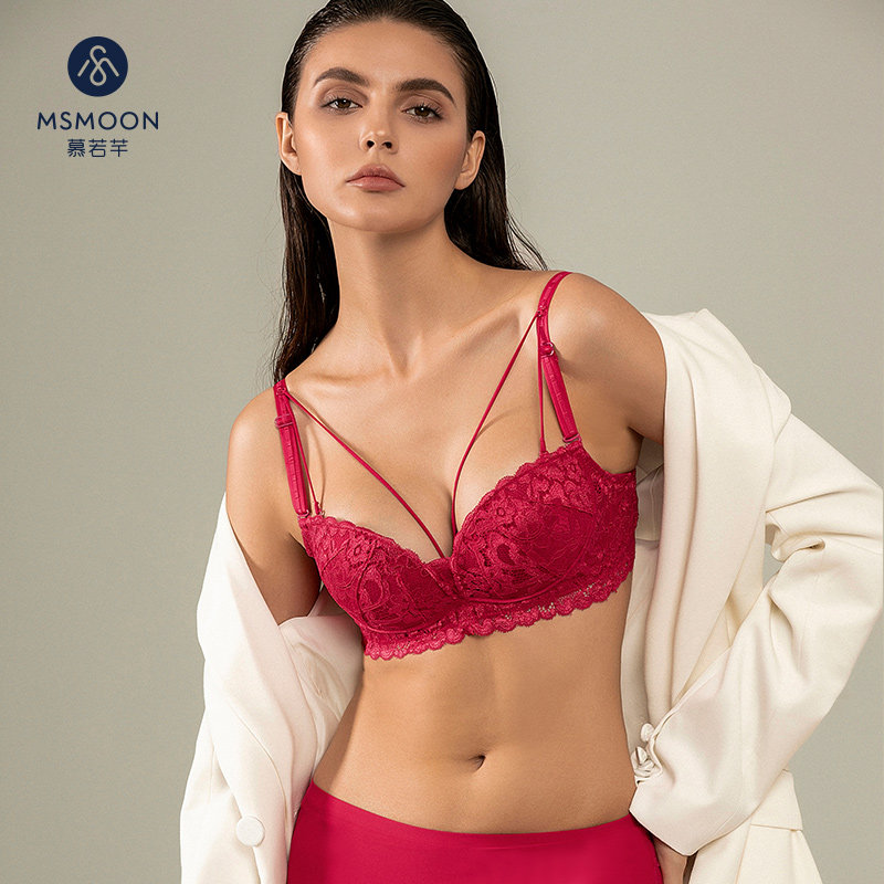 慕若芊怦然心动女无钢圈法式内衣 meroc慕若芊文胸套装