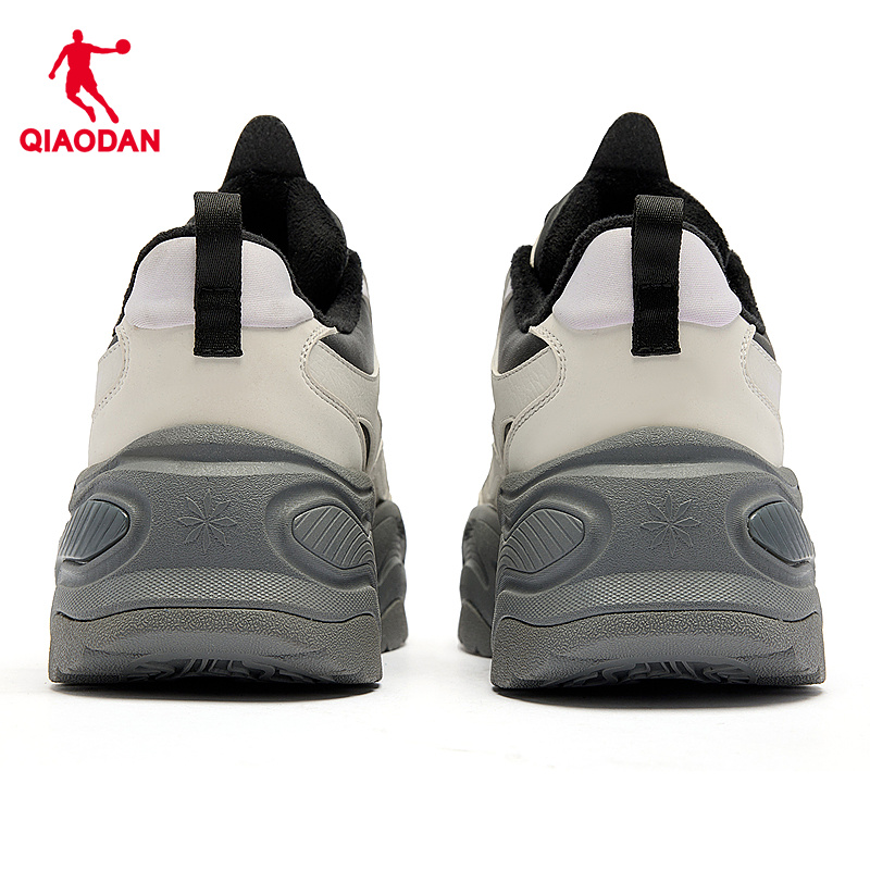 商场同款精灵兔V乔丹老爹鞋女2024冬季保暖休闲鞋厚底增高运动鞋