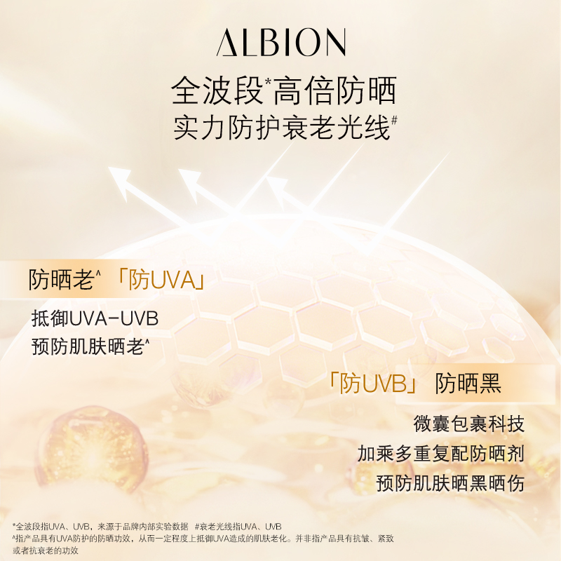 【618抢先购】澳尔滨克拉防晒霜臻颜盈润防护乳防紫外线精华修护