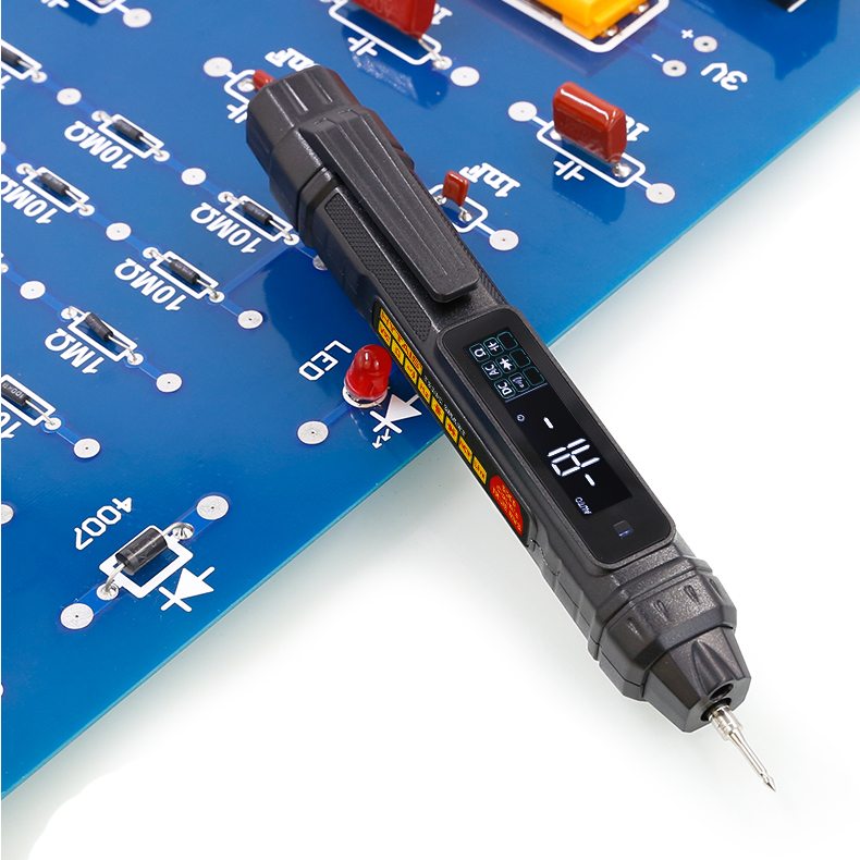 泰圣TS20C笔试防烧万用表全自动识别电阻电压二极管电容无需切换 - 图0