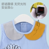 Детский летний водонепроницаемый фартук без рукавов, нагрудник для еды для девочек, с карманом, анти-грязь, сзади на завязках