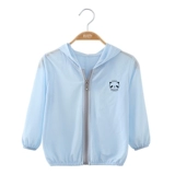 Летний детский солнцезащитный крем, детская шелковая цветная легкая и тонкая дышащая одежда для защиты от солнца для девочек, УФ-защита