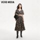 VeroModa ເສື້ອຍືດໂຣແມນຕິກທີ່ພິມດ້ວຍແຂນສັ້ນແລະອະເນກປະສົງ