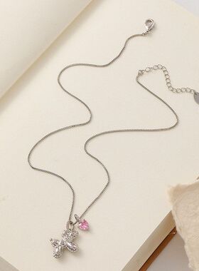 可爱时尚气质百搭韩系锁骨项链