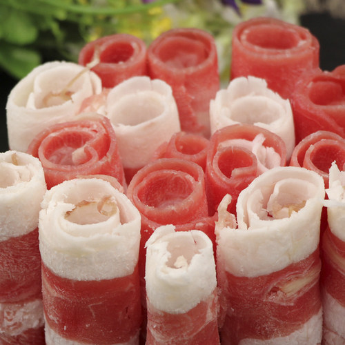 澳洲进口和牛牛肉卷1kg肥牛卷家用套餐新鲜火锅食材商用进口牛肉 - 图0