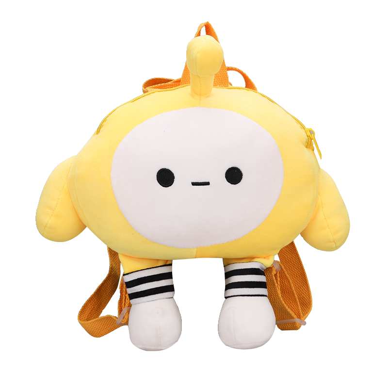 蛋仔派对书包女可爱丑萌搞怪学生单肩包ins小红书同款毛毛斜挎包