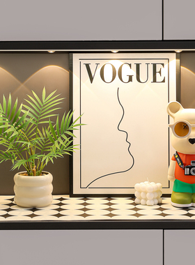 暴力熊入户玄关装饰摆件客厅鞋柜电视柜现代简约家居乔迁新居礼物