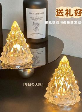 ins风冰山雪山小夜灯高颜值创意桌面摆件情侣闺蜜生日礼物氛围灯