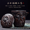 Purple pottery Xianglong Quik Cup Kung Fu Travel Tea Set High-end Light Luxury Home Outdoor Tea Maker Chinese Retro