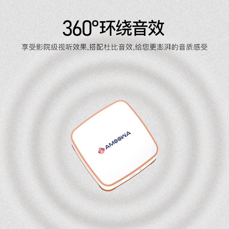 小型家用迷你便携式投墙掌上投影仪 amoowa投影机