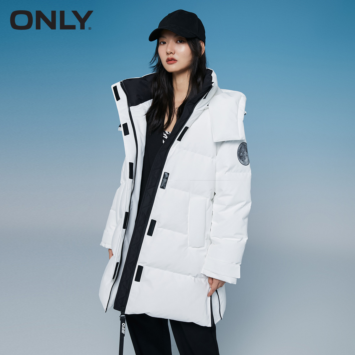 only2021冬季新款三防蓄热羽绒服 ONLYoutlets店羽绒服