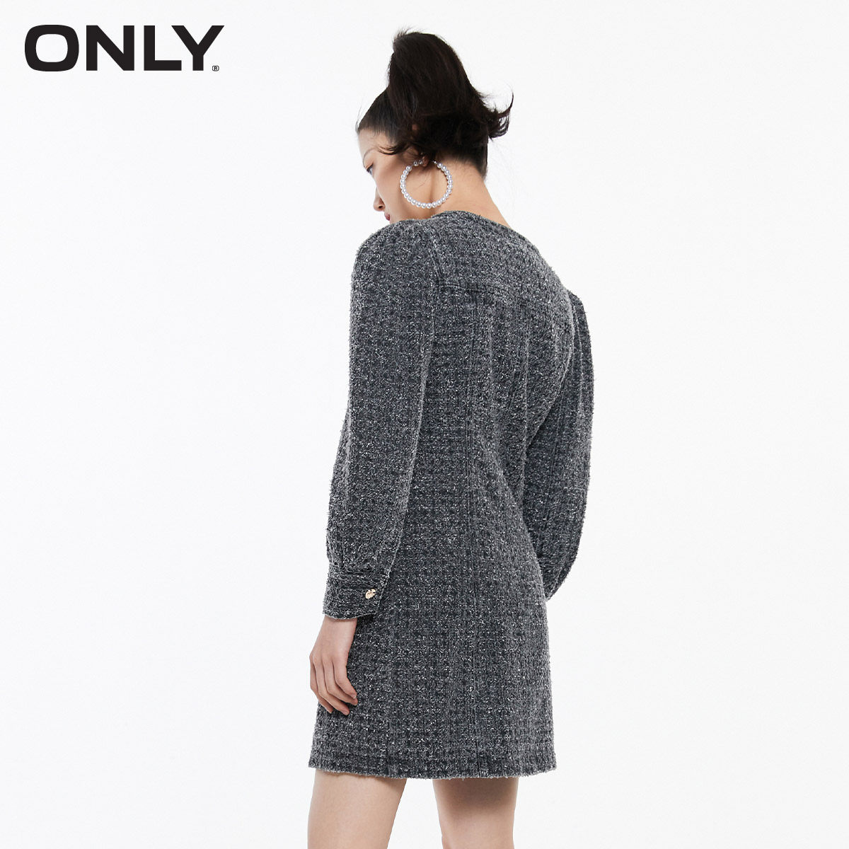 only2021冬季新款时尚百搭连衣裙 ONLYoutlets店连衣裙