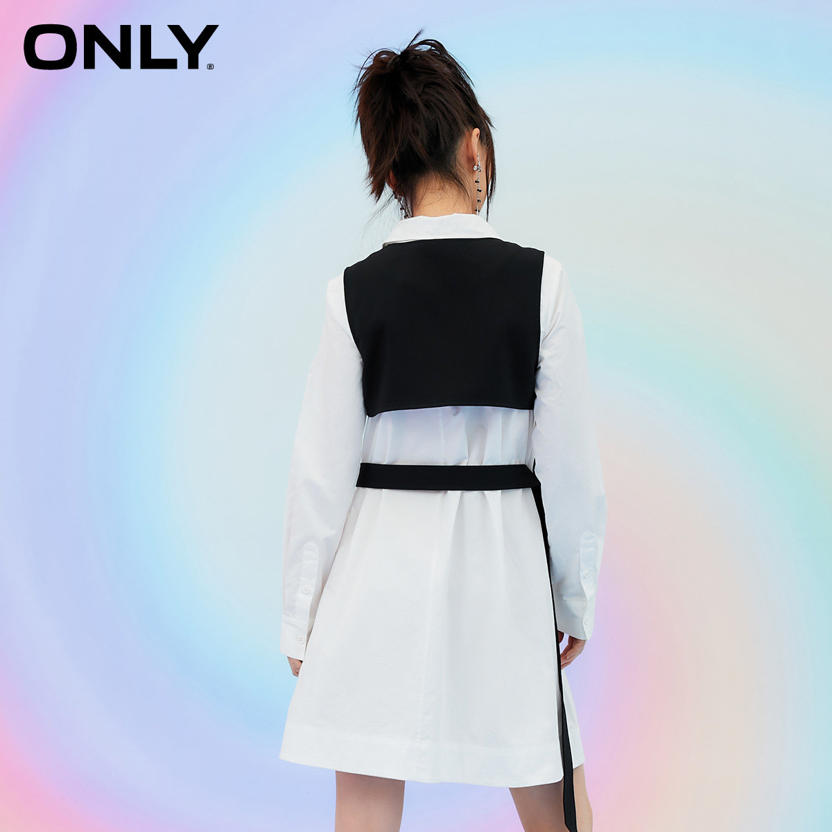 only奥莱春季新款多种穿搭连衣裙 ONLYoutlets店连衣裙