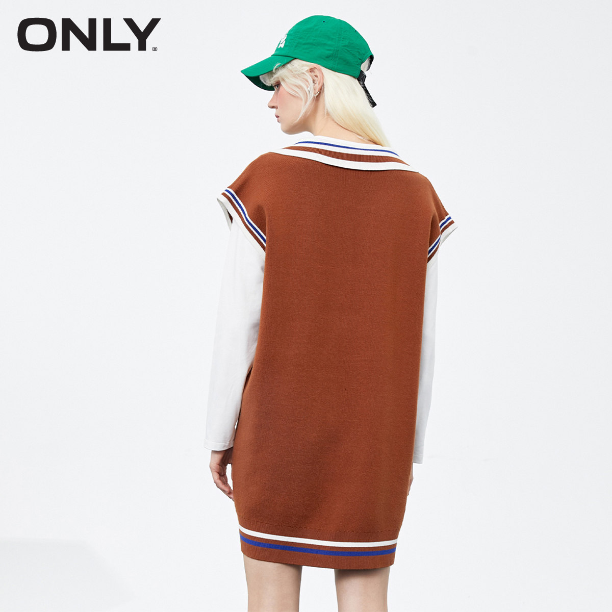 only奥莱春季新款运动风显瘦连衣裙 ONLYoutlets店连衣裙