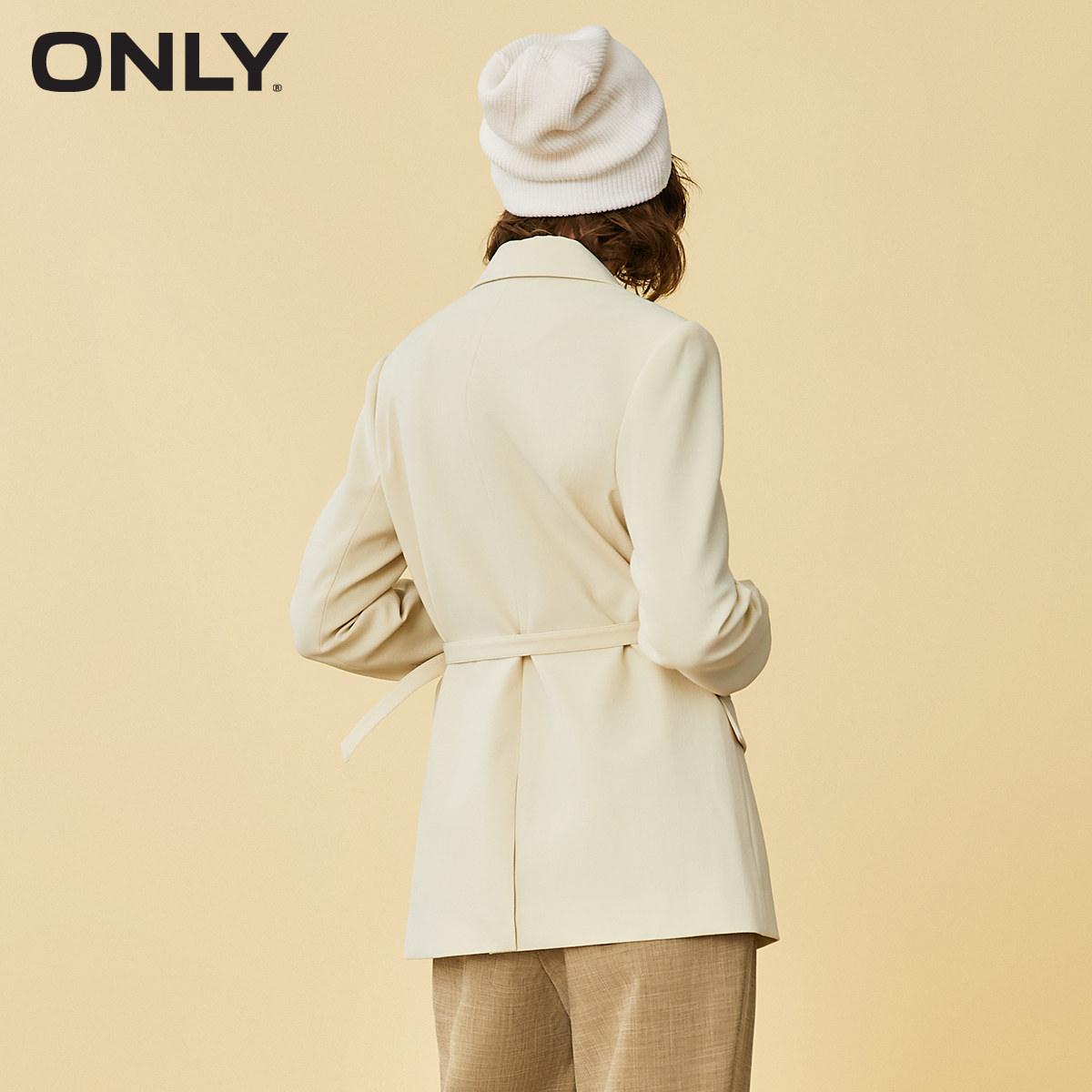 only2021冬季新款通勤风oversize ONLYoutlets店西装