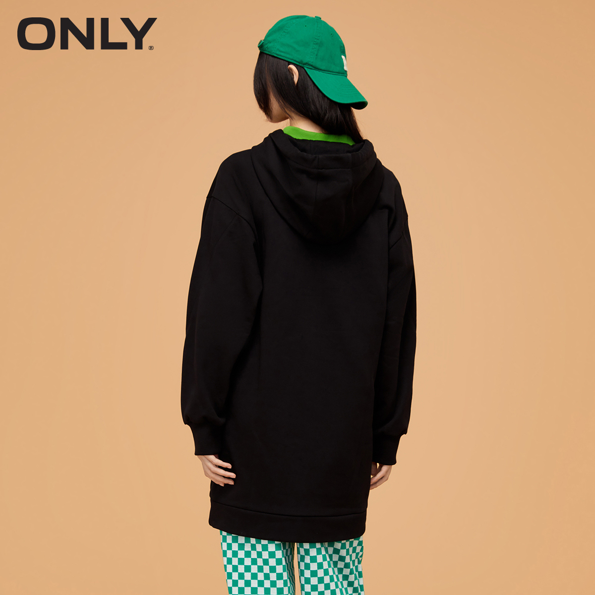 only奥莱春季新款时尚宽松卫衣裙 ONLYoutlets店连衣裙