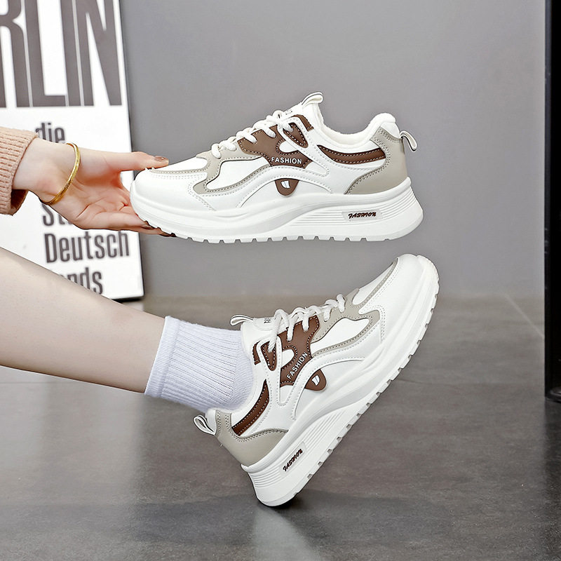 黑色工作鞋女秋冬厨师专用厨房防水防滑上班运动老爹鞋久站不累脚,淘宝优惠券,粉丝福利购,淘宝优惠卷