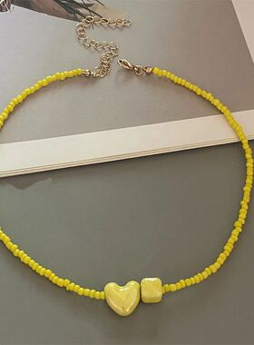 Cute Romantic Geometric Choker Necklace for Women Girl New T