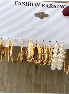 earringswom金属耳圈复
