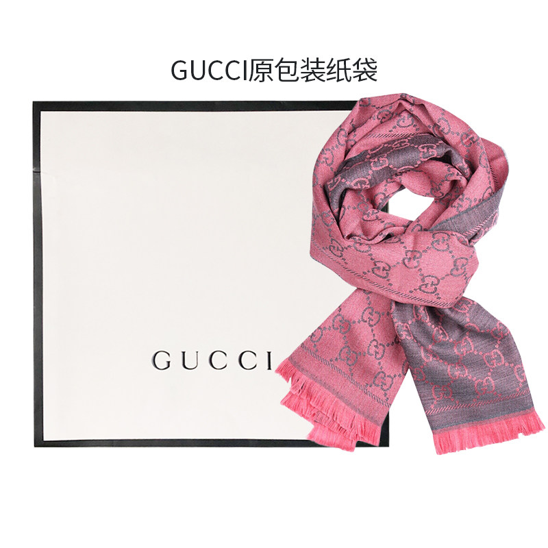 gucci /古驰男女同款多颜色围巾 CLUSA海外围巾/丝巾/披肩