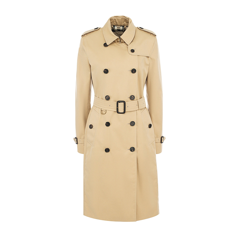 burberry /博柏利女士蜂蜜色风衣 CLUSA海外夹克