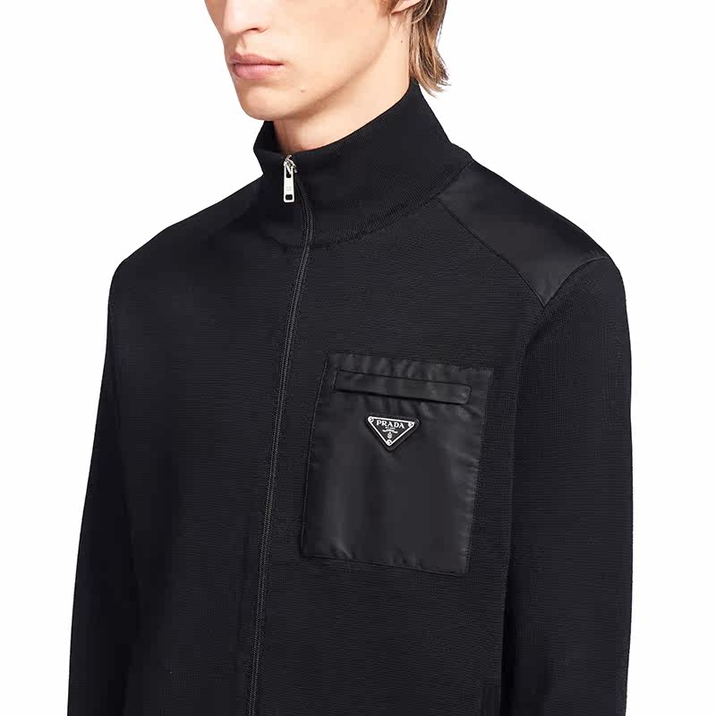 prada /普拉达男装外套尼龙 21开衫 CLUSA海外夹克