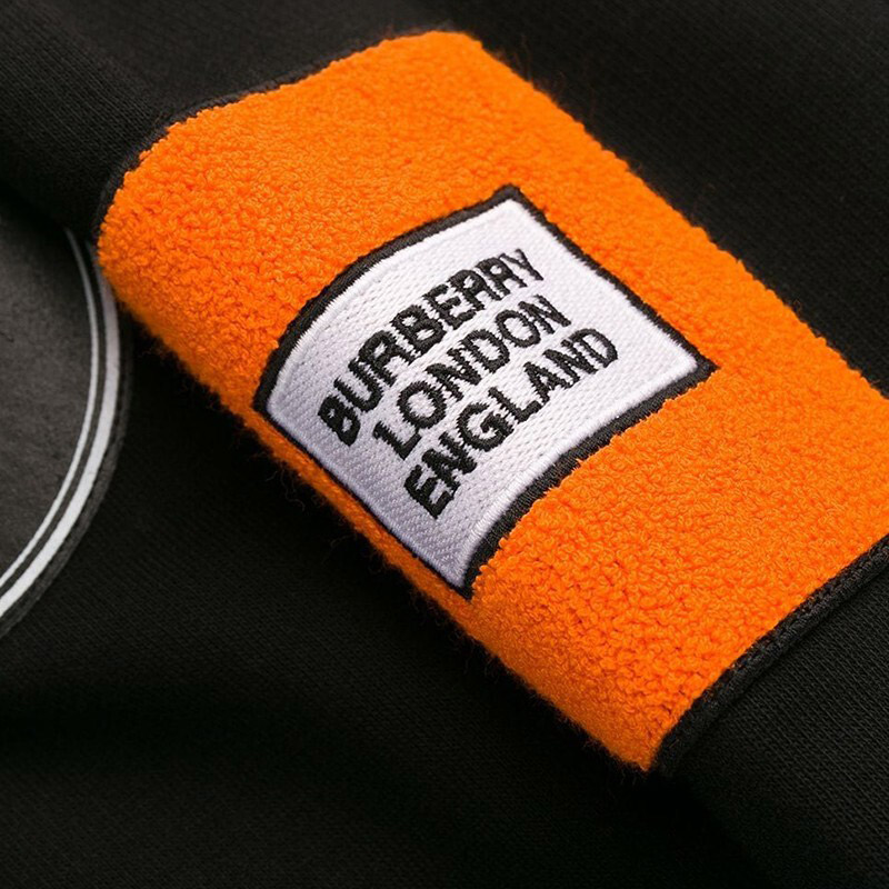 burberry /博柏利男士拉链黑色卫衣 CLUSA海外夹克