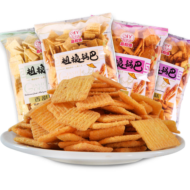 昌和源粗粮网红膨化食品办公室锅巴 昌和源膨化食品