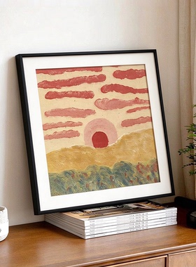 中古风桌面斗柜摆件画复古高级感